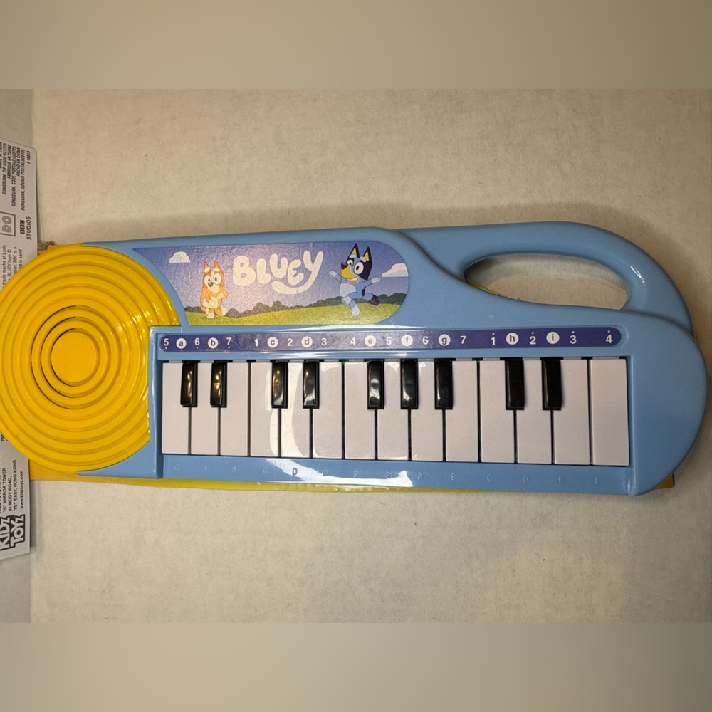 Bluey’s 23 Note Keyboard Music Piano Toy Kids +3 Age